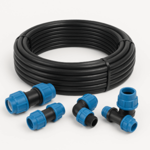 tubería de polietileno accesorios